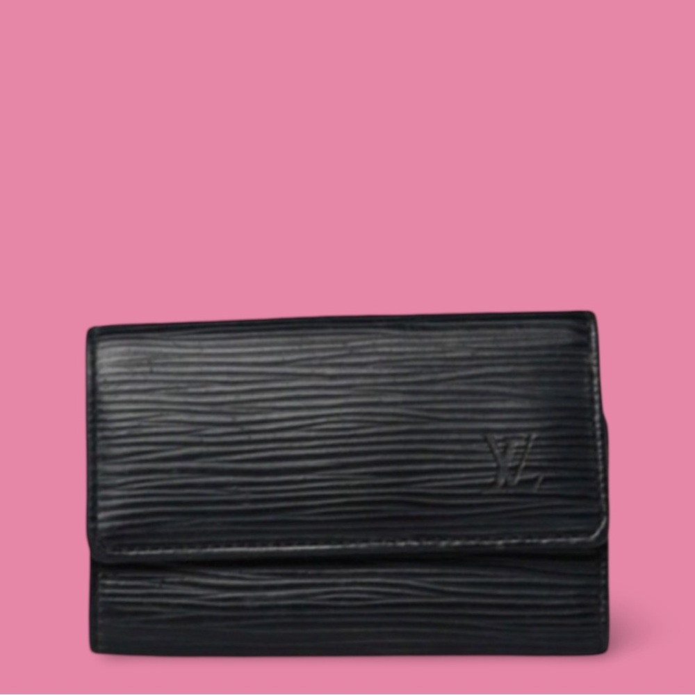 Louis Vuitton Epi Black Key Case 6
